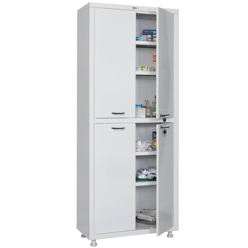 Шкаф медицинский металлический Промет МД 2 1670/SS
