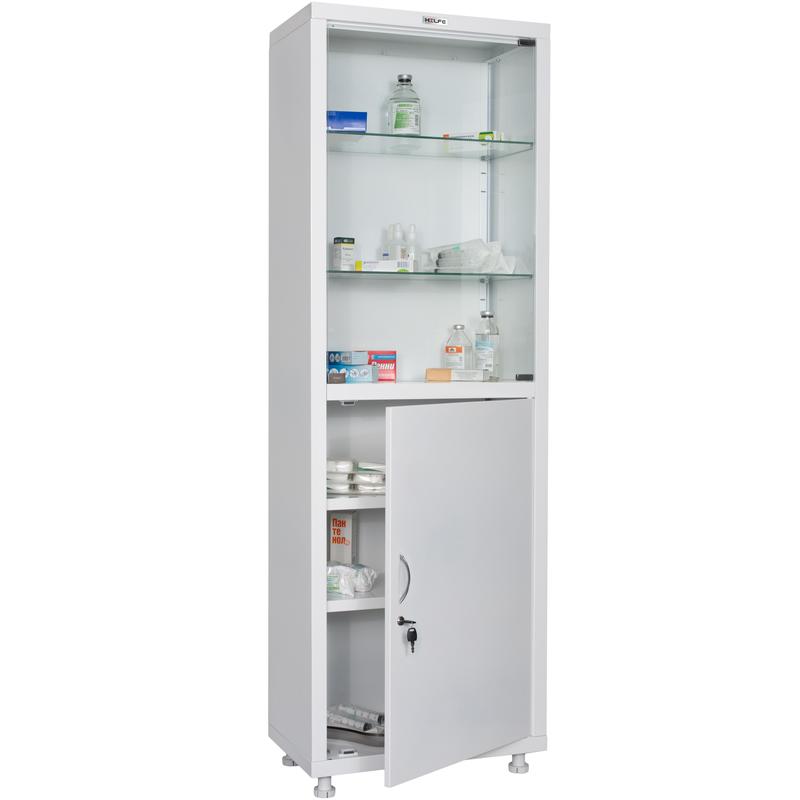 Шкаф медицинский металлический Промет МД 1 1760/SG